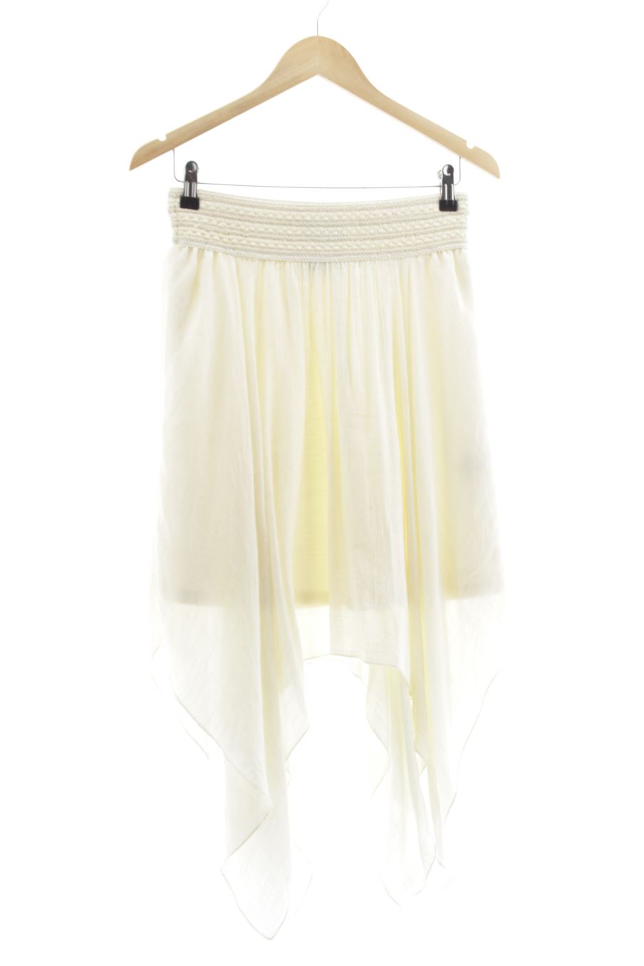 Jupe Fórmula Joven de la taille 40, de couleur beige