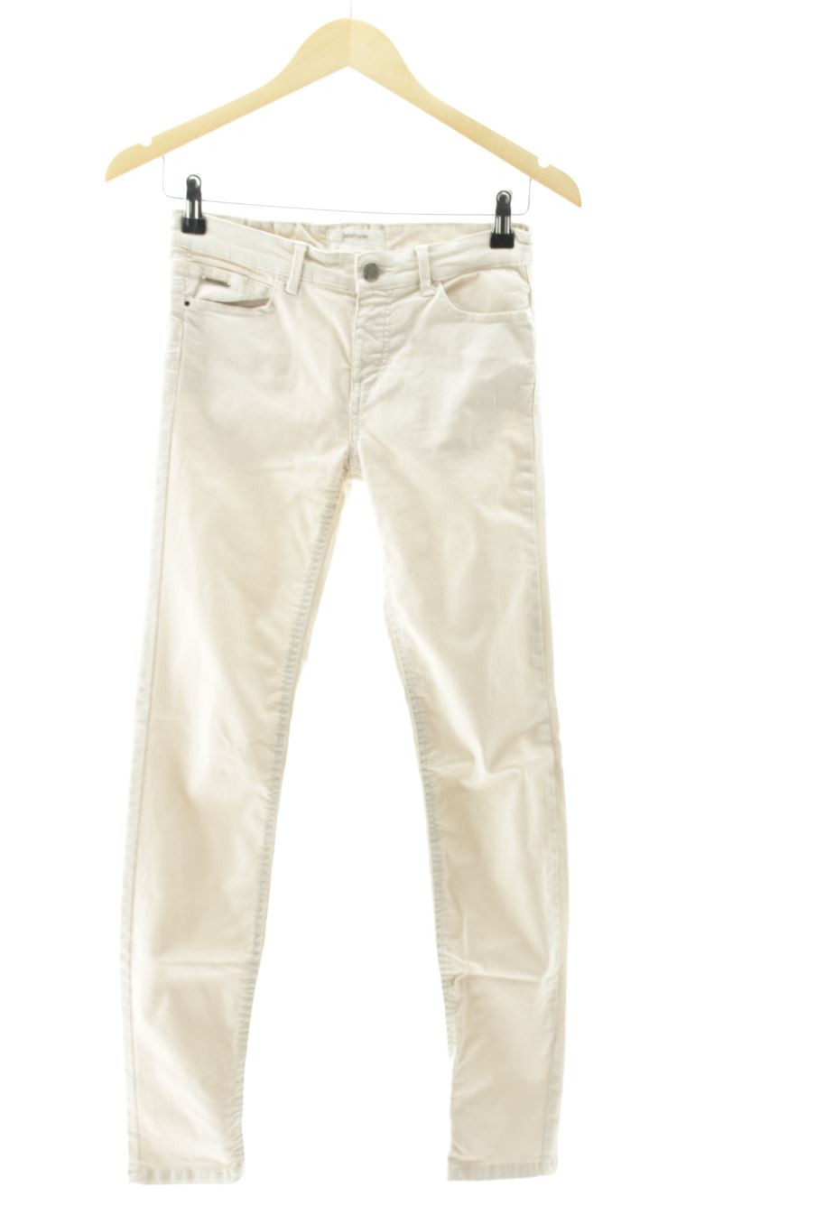 Jeans Stradivarius de la taille 34, de couleur beige de denim