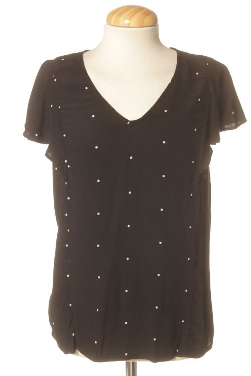 Kurzärmelige Bluse