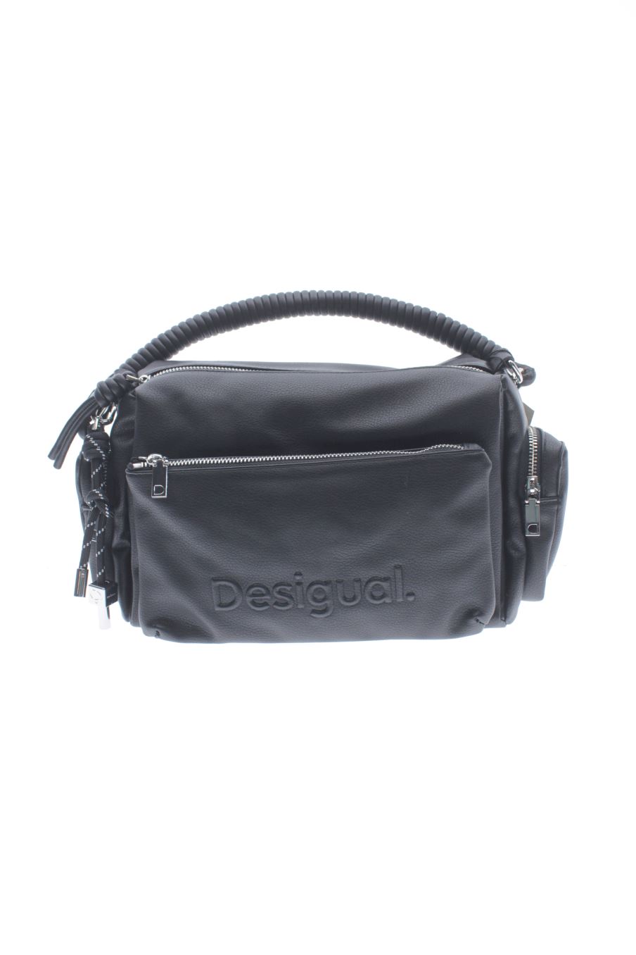 Bolso de Hombro Negro de Desigual