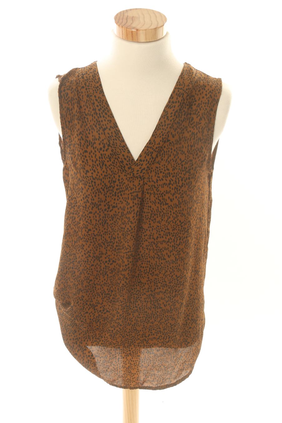 Top de H&M de la talla 34, de color animal print