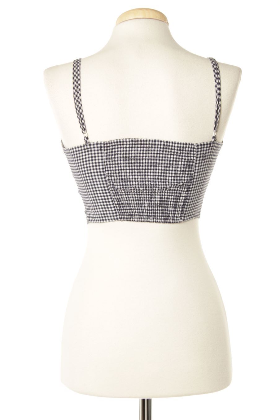 Top Pull & Bear de la taille S, de couleur carreaux