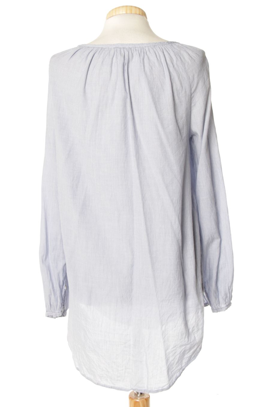 Blouse à manches longues H&M de la taille 36, de couleur bleu