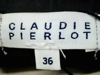 Vaqueros de Claudie Pierlot de la talla 36, de color negro de ropa vaquera