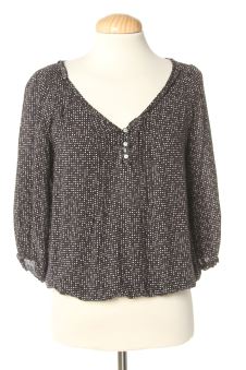 Blusa de manga larga XS Zara, foto 1 de 2