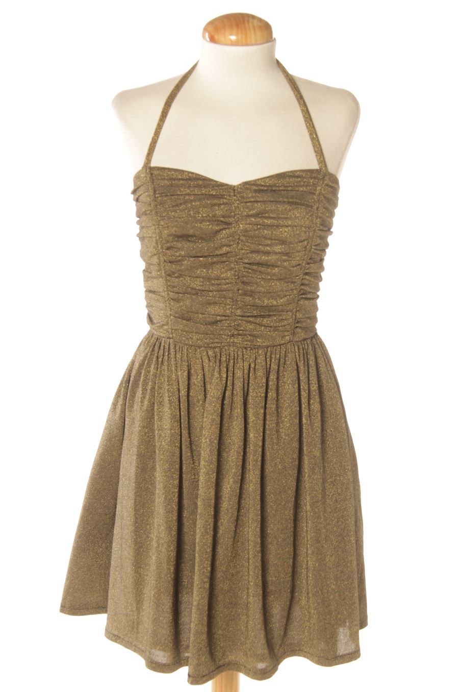 Vestido elegante de Green coast de la talla S, de color dorado