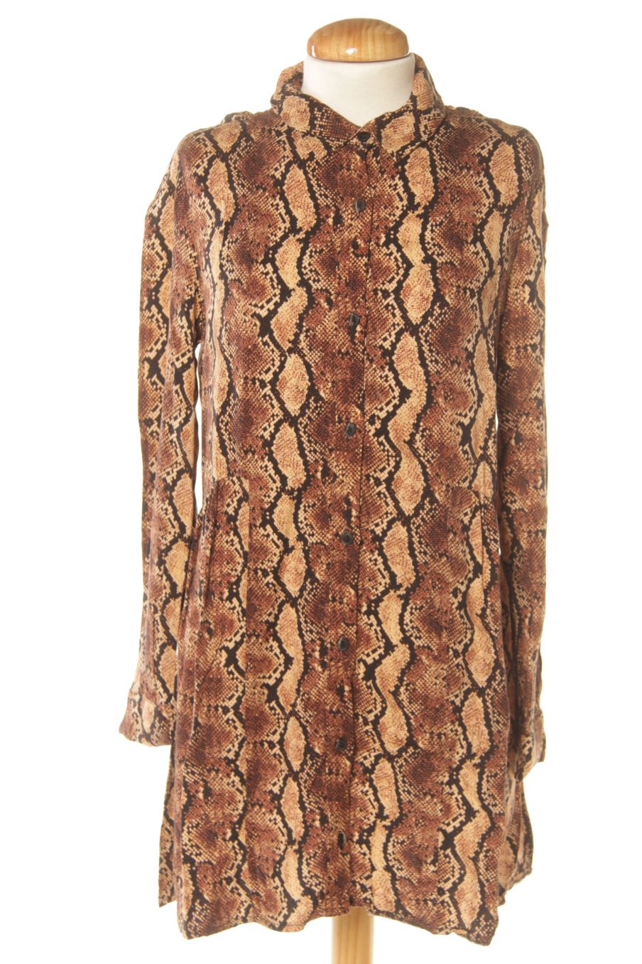 Hemd von Bershka Größe S, Farbe Animal print, für