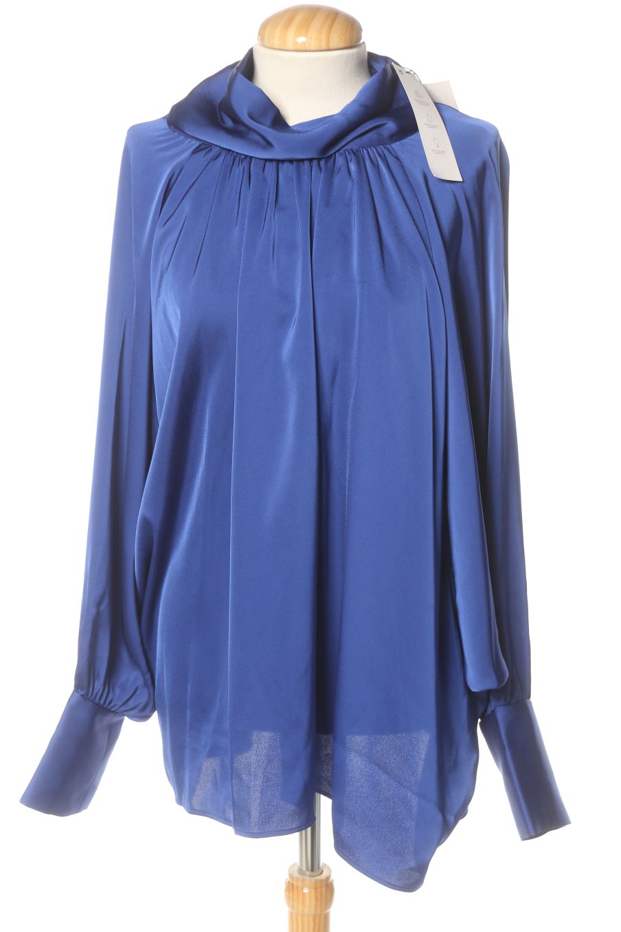 Langärmelige Bluse von Zara Größe XS, Farbe Blau, für
