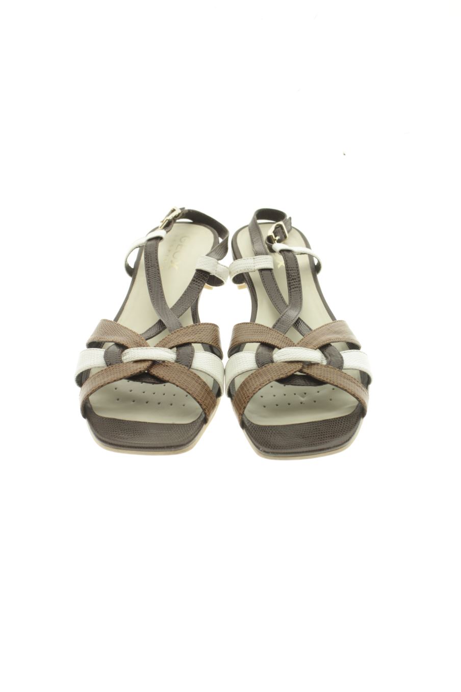 Sandalias planas de Geox de la talla 38, de color marrón de