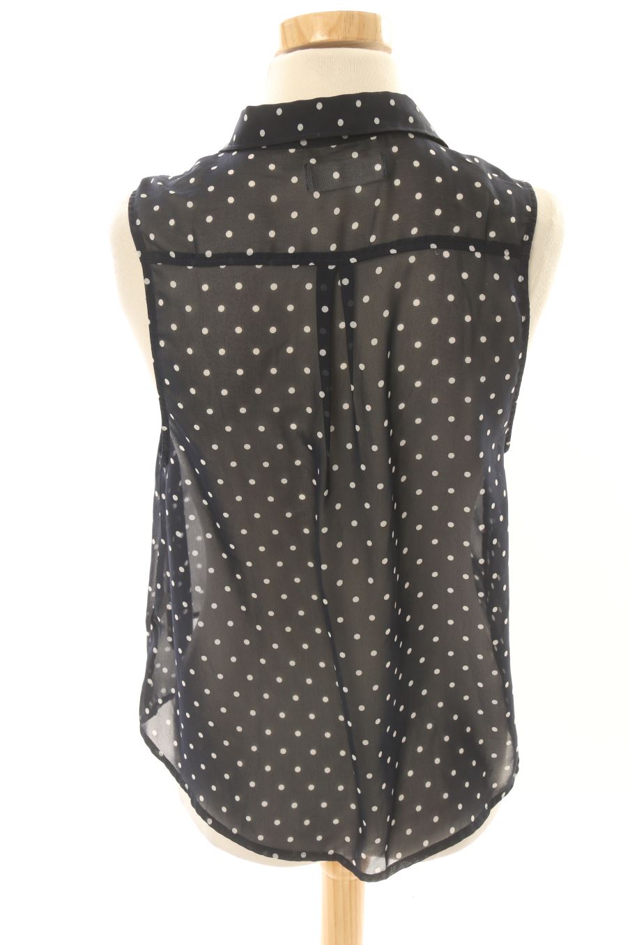 Camisa sin mangas de Abercrombie & Fitch de la talla XS, de color azul marino