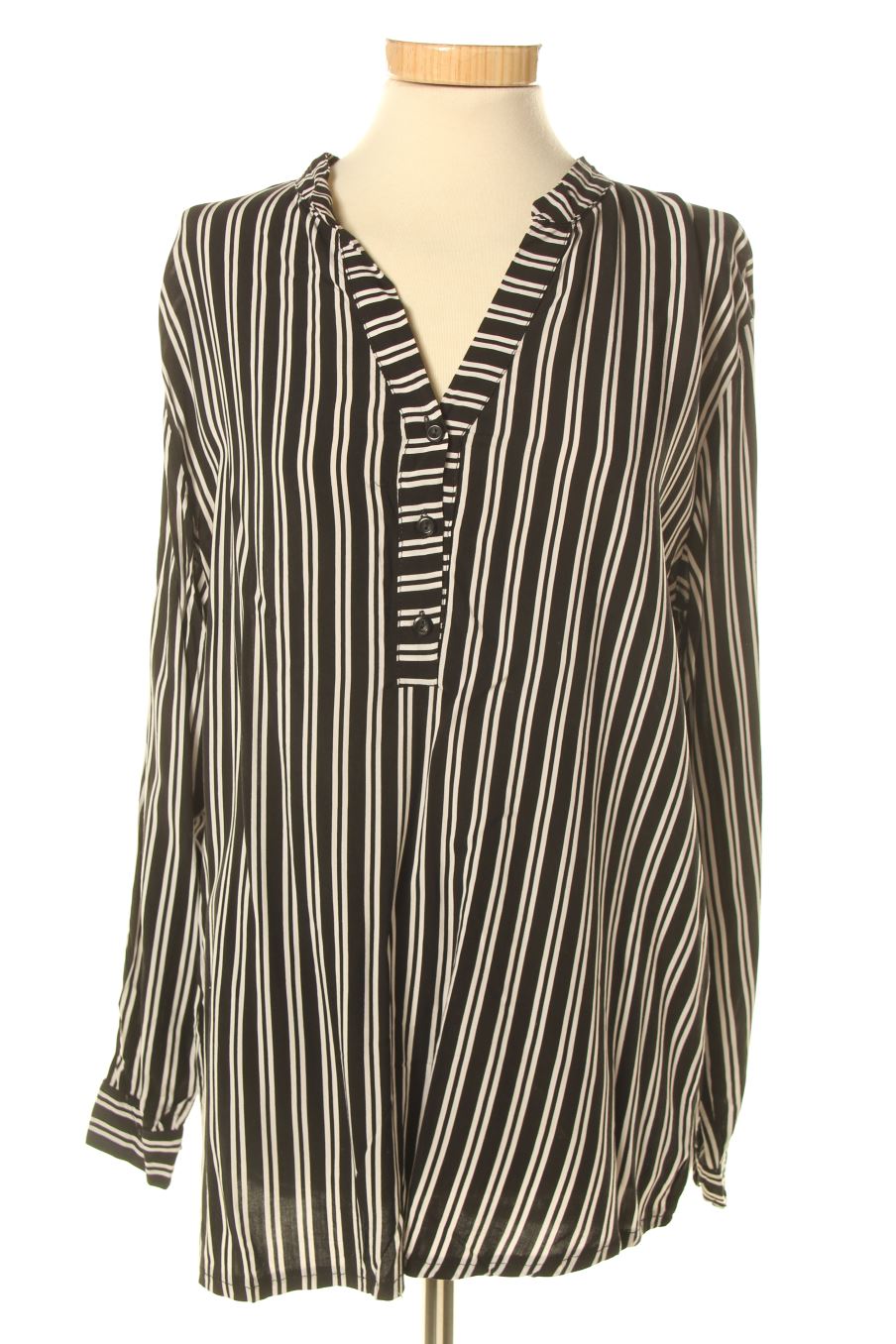 Blouse à manches longues OCTOBER de la taille S, de couleur rayures