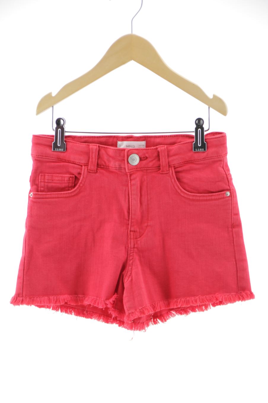 Short en jean Mango de la taille 11 ans de denim de seconde main