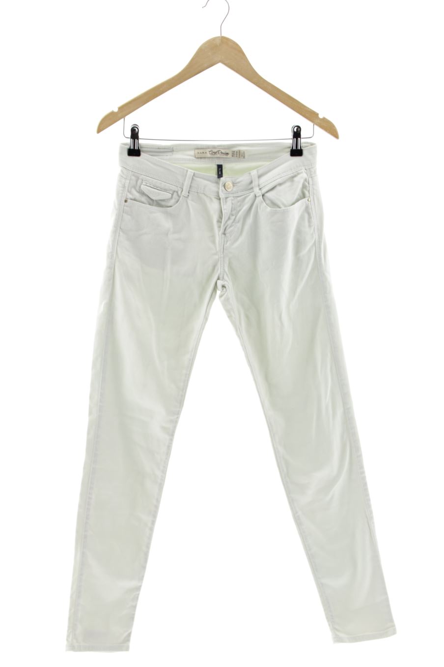 Vaqueros de Zara de la talla 36, de color azul de ropa vaquera