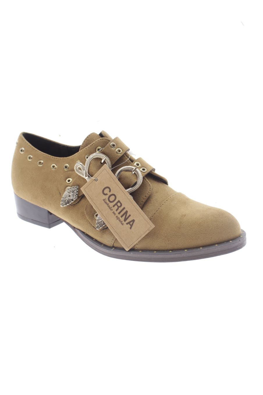 Zapatos de tacon de Corina de la talla 38, de color marrón de