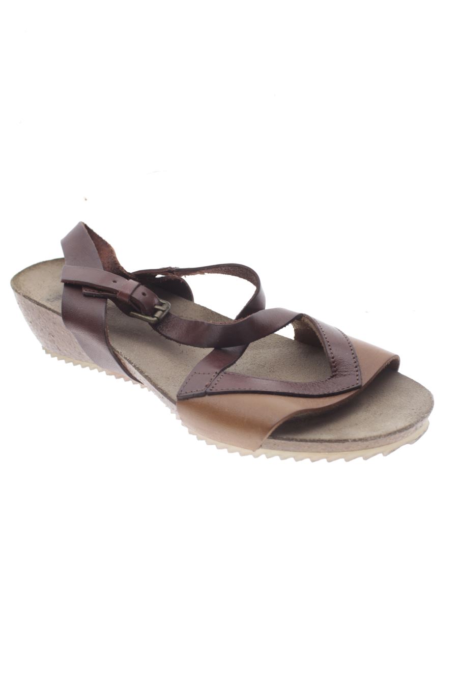 Sandalias tacon de Camila's de la talla 40, de color marrón de