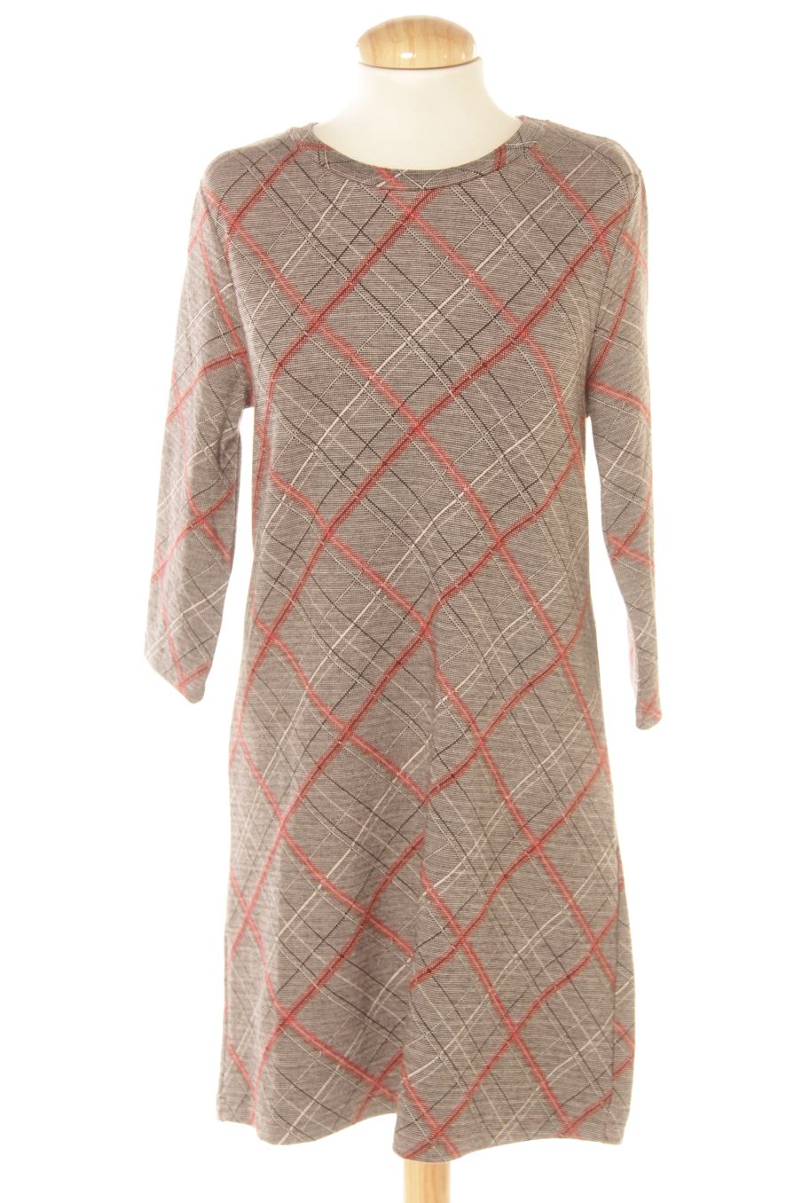 Vestito casual de Zara de la talla S, de color quadri