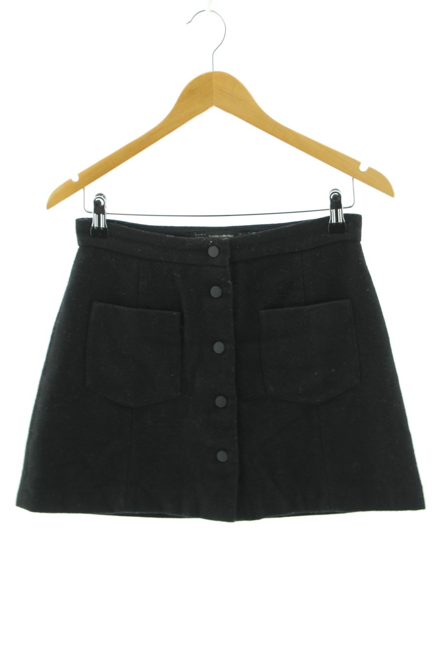 Jupe Trf (ZARA) de la taille S, de couleur noir