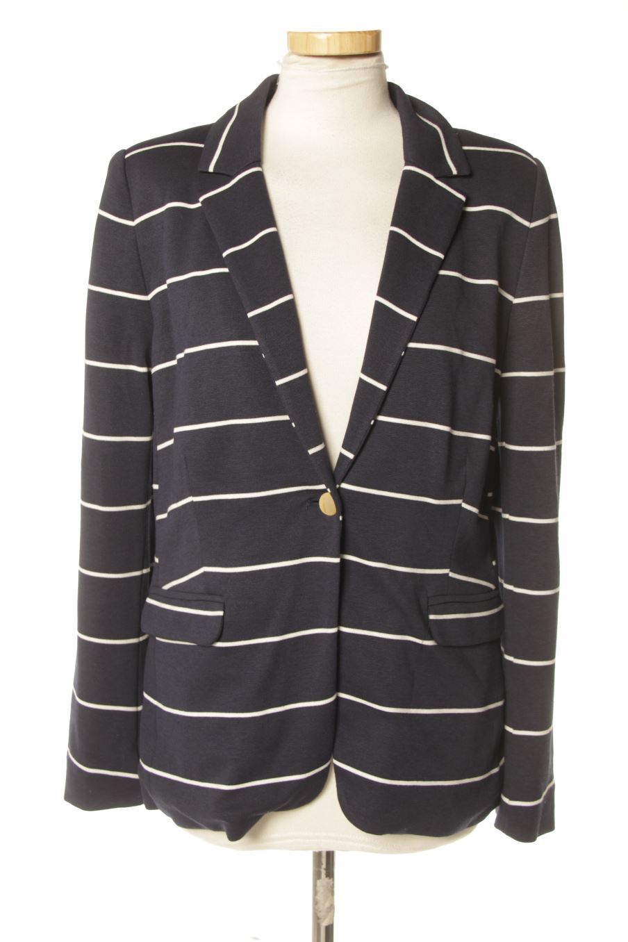 Blazer Yerse de la taille S, de couleur bleu marine