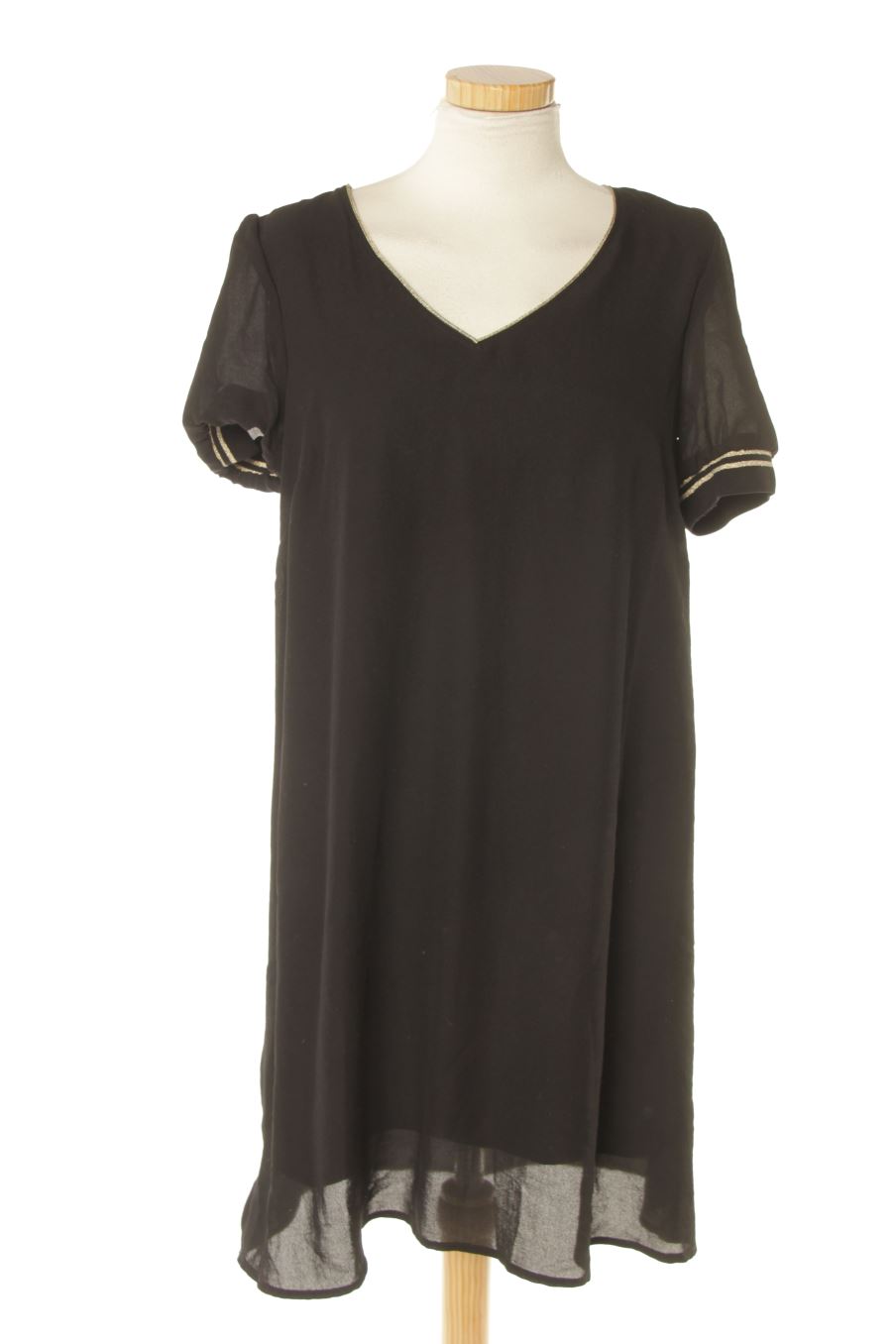 Vestido casual de Promod de la talla 36, de color negro