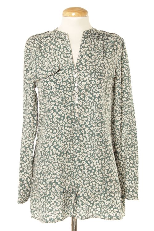 Blusa a maniche lunghe