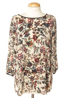 Blusa de manga larga M Stradivarius, foto 1 de 2