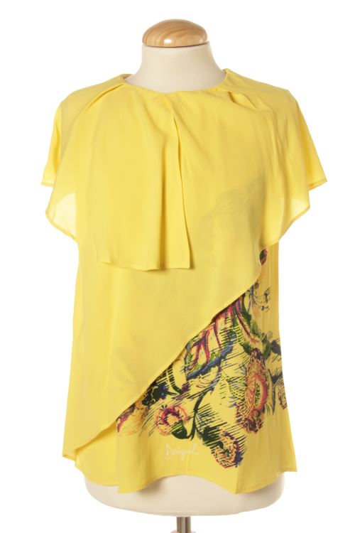 Blusa a maniche corte