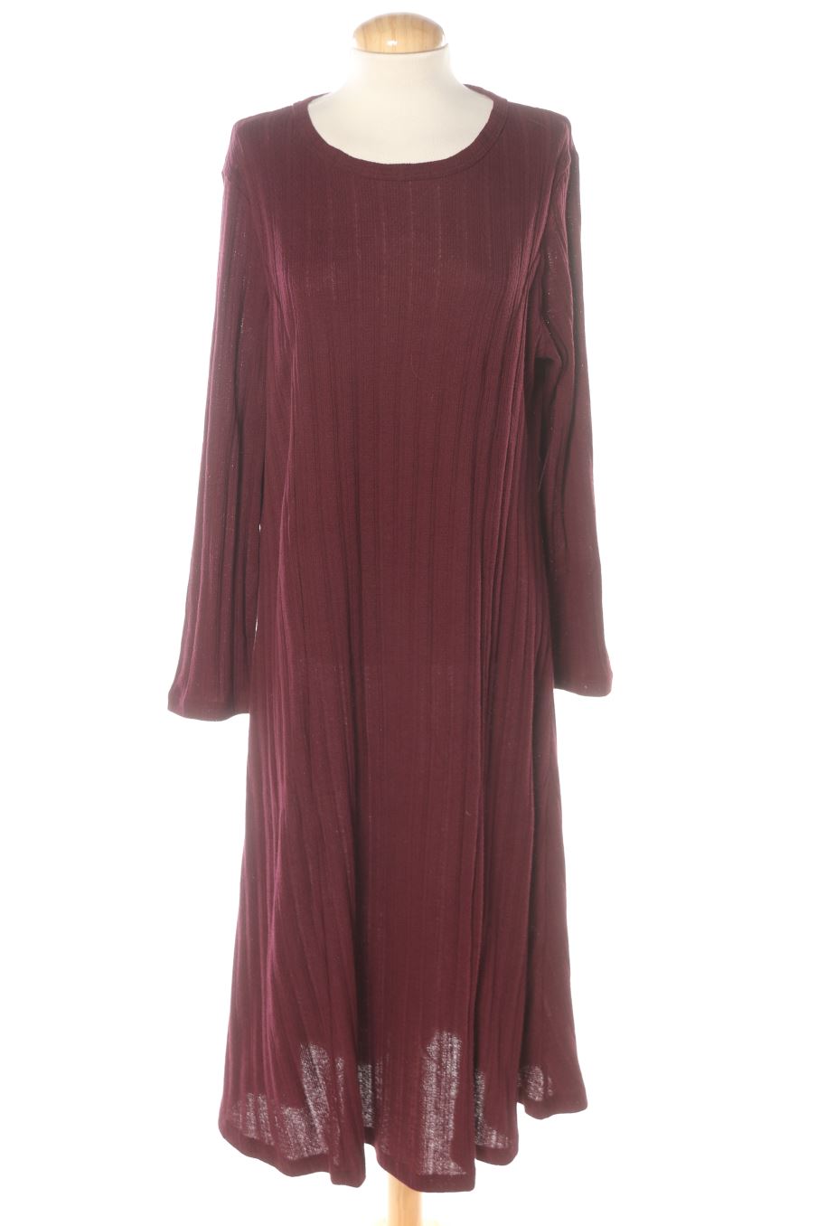 Robe casual Milano de la taille XXL, de couleur bordeaux