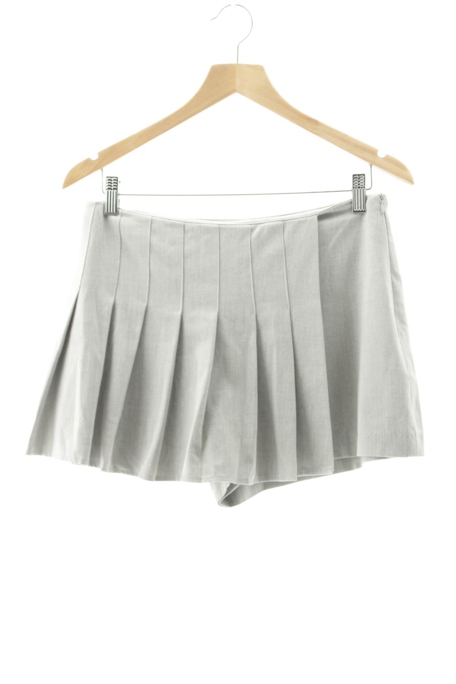 Shorts Zara de la taille M, de couleur gris