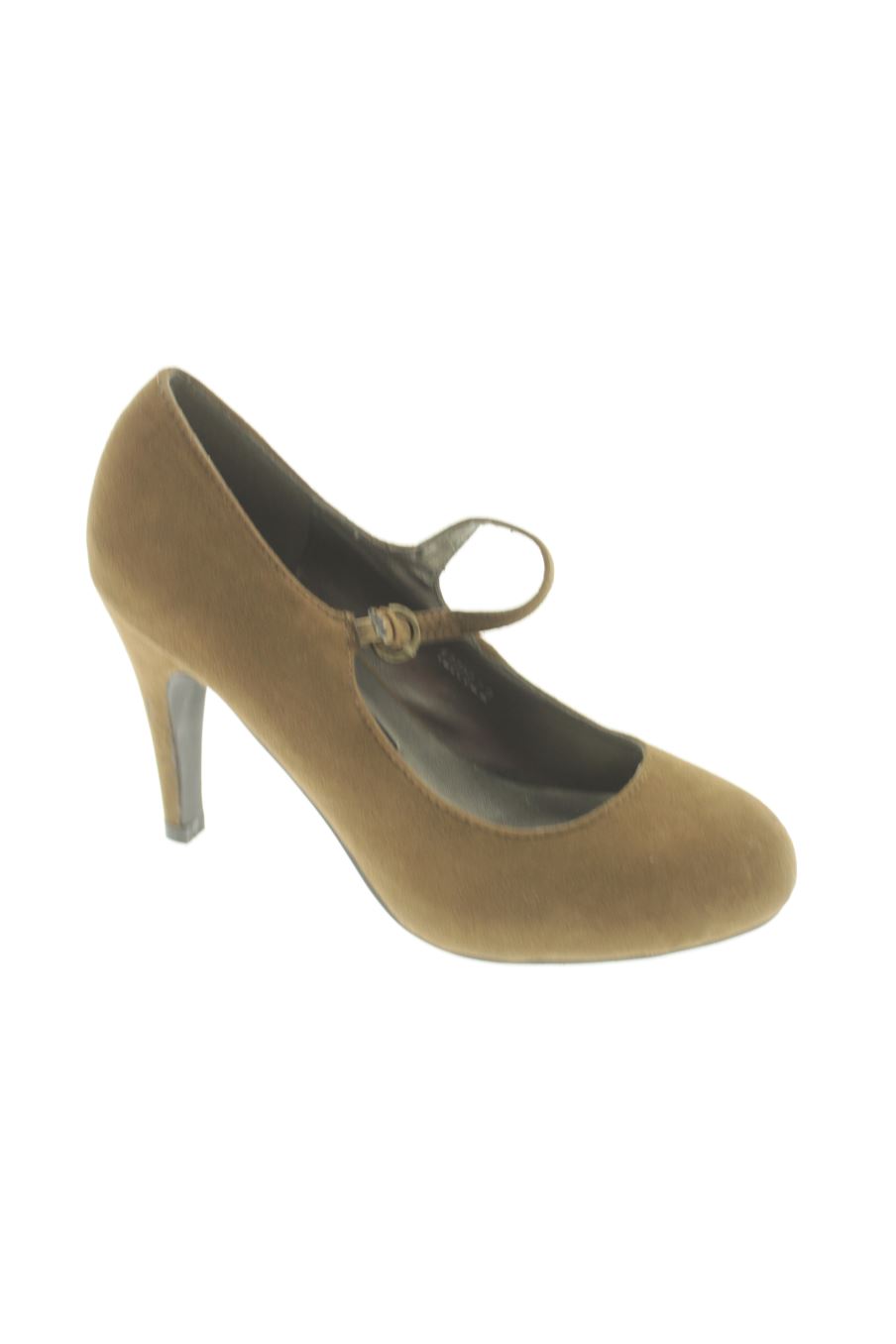 Zapatos de tacon de victoriadelef de la talla 35, de color marrón de