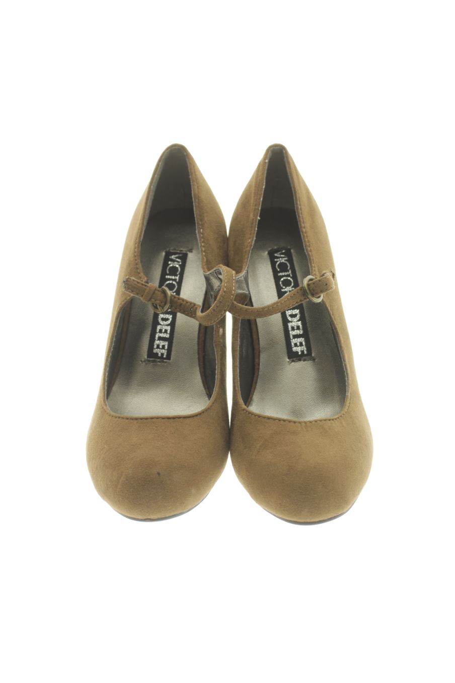 Zapatos de tacon de victoriadelef de la talla 35, de color marrón de