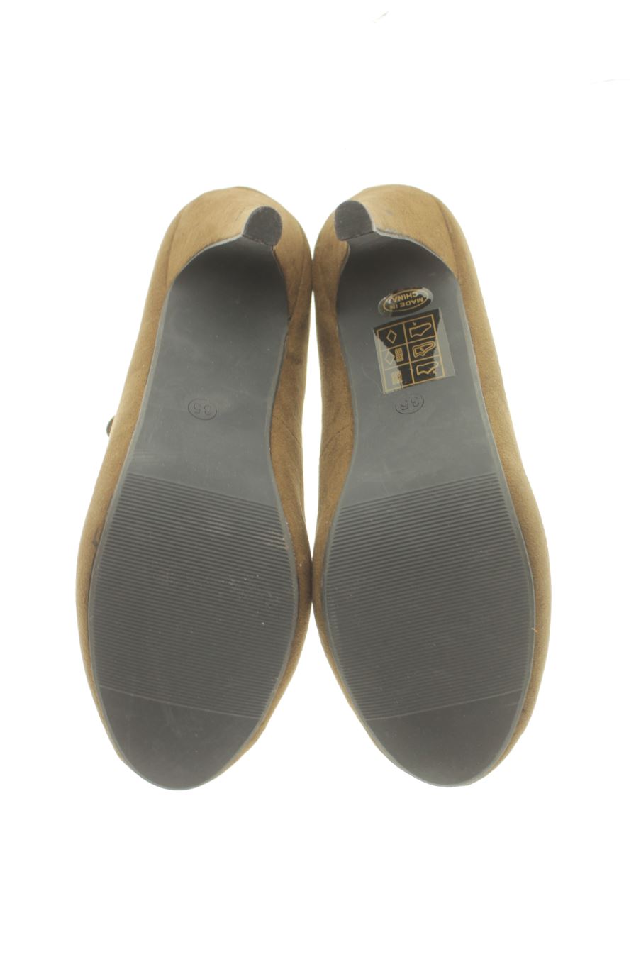 Zapatos de tacon de victoriadelef de la talla 35, de color marrón de