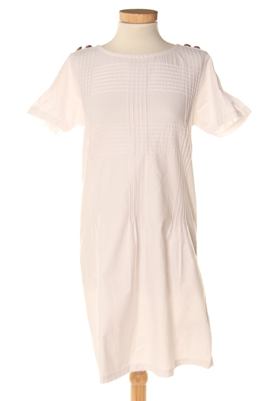 Vestito casual de Sfera de la talla S, de color bianco