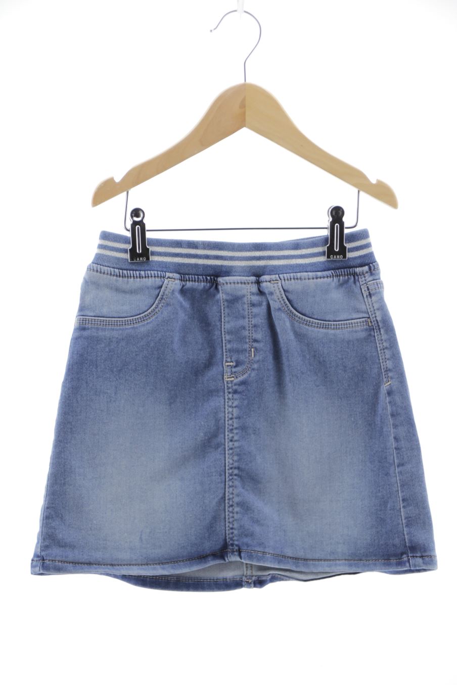 Falda de H&M de la talla 7 años de denim de segunda mano