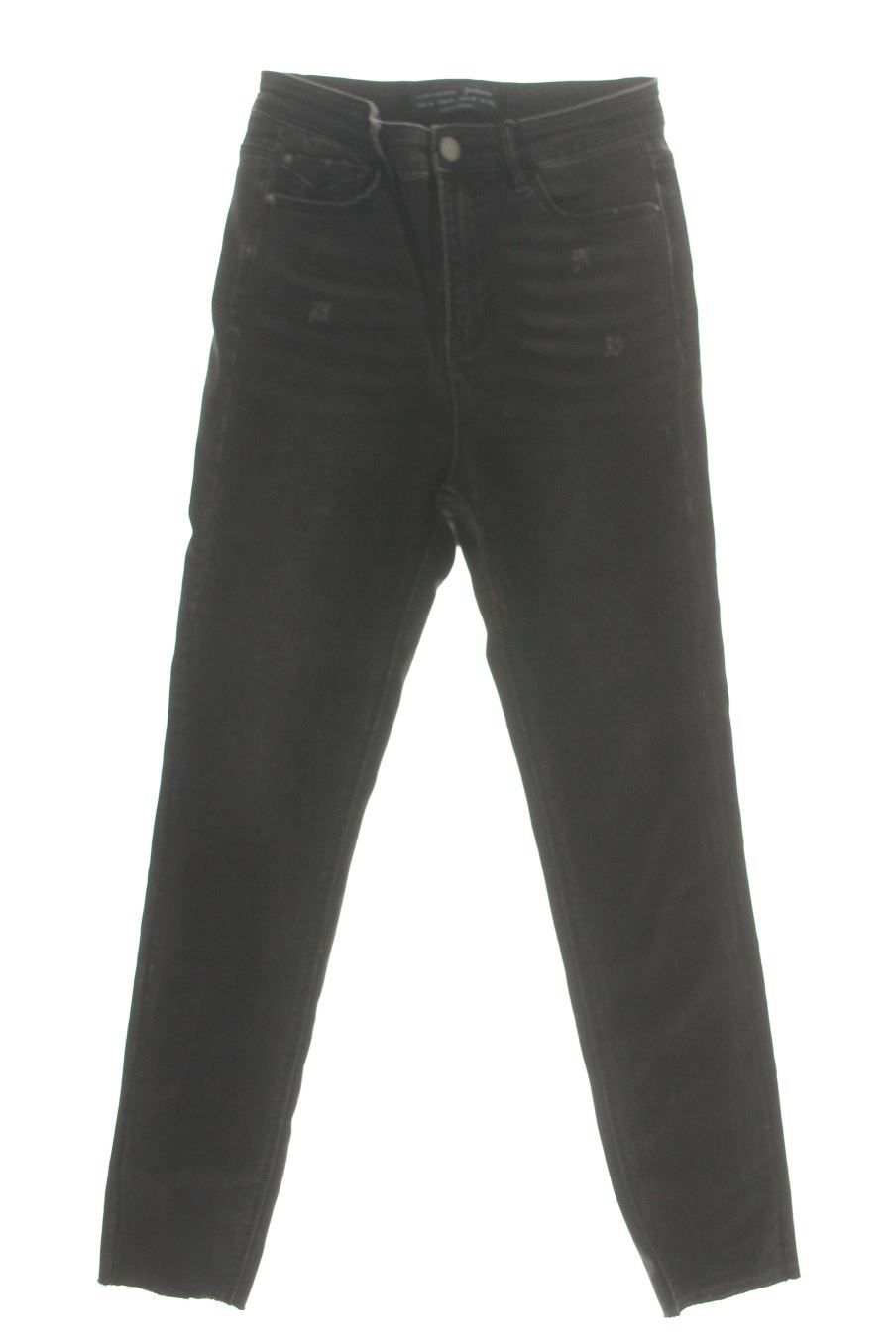 Vaqueros de Stradivarius de la talla 36, de color negro de ropa vaquera