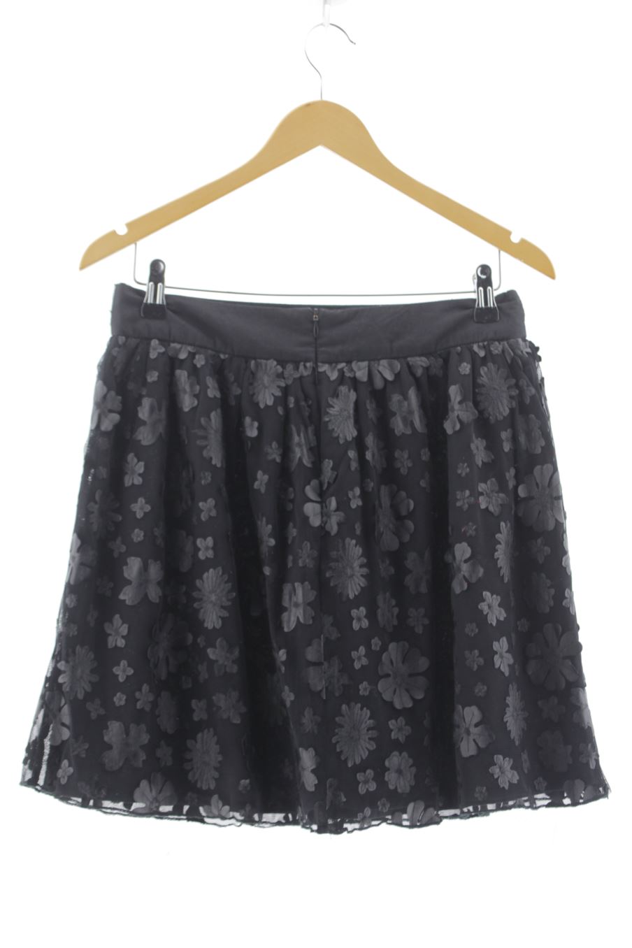 Jupe Mademoiselle R de la taille 38, de couleur noir