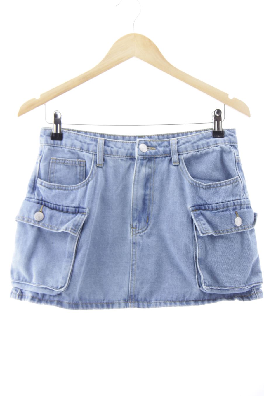 Jupe PERCENTIL de la taille S, de couleur bleu de denim