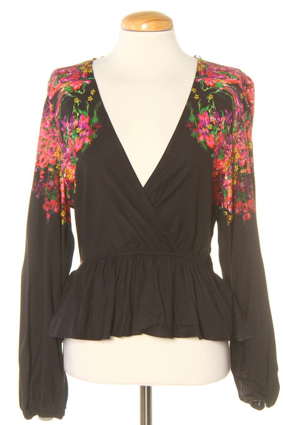 Blouse à manches longues Desigual de la taille M, de couleur imprimés