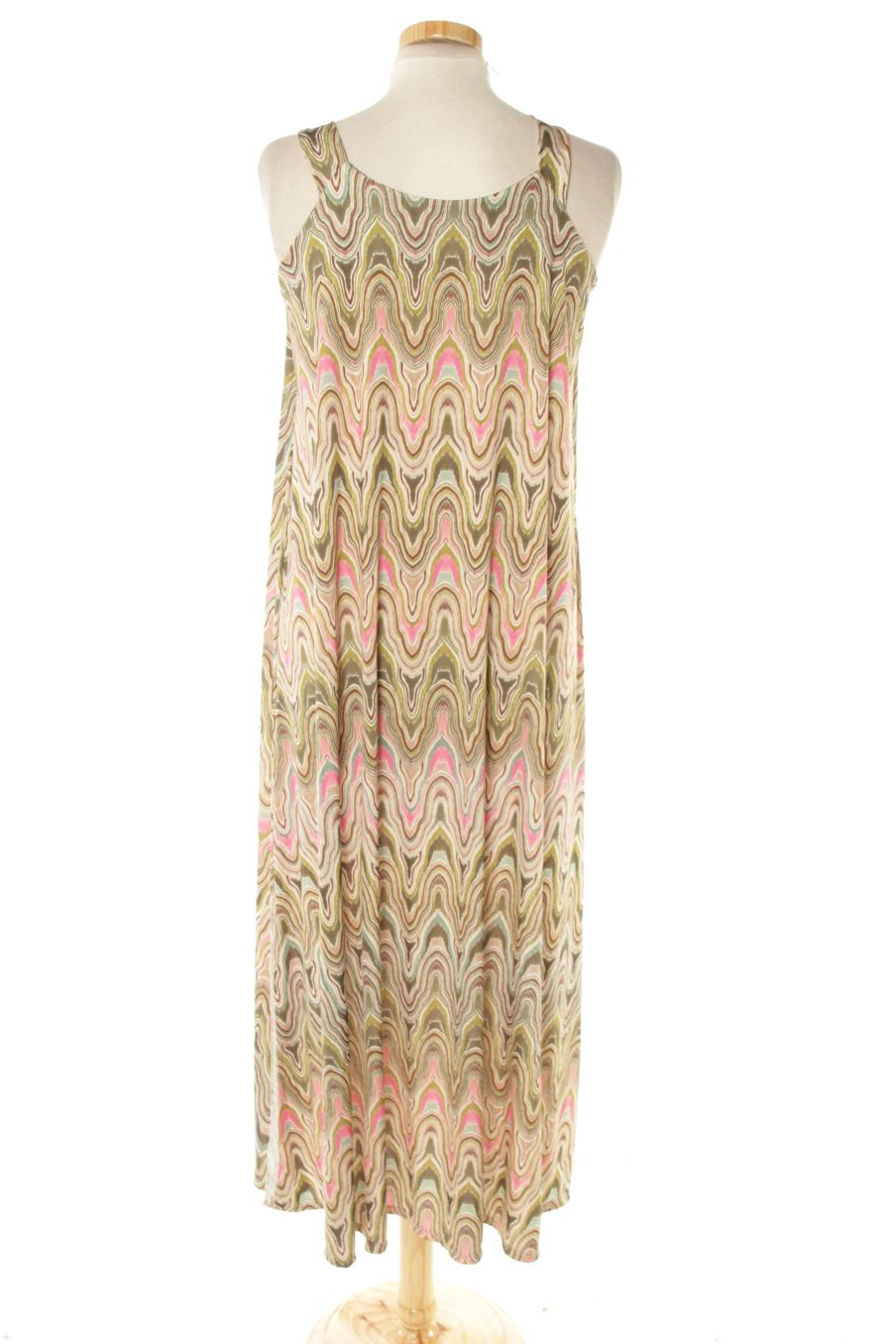 Vestido casual de Made in italy de la talla S, de color verde