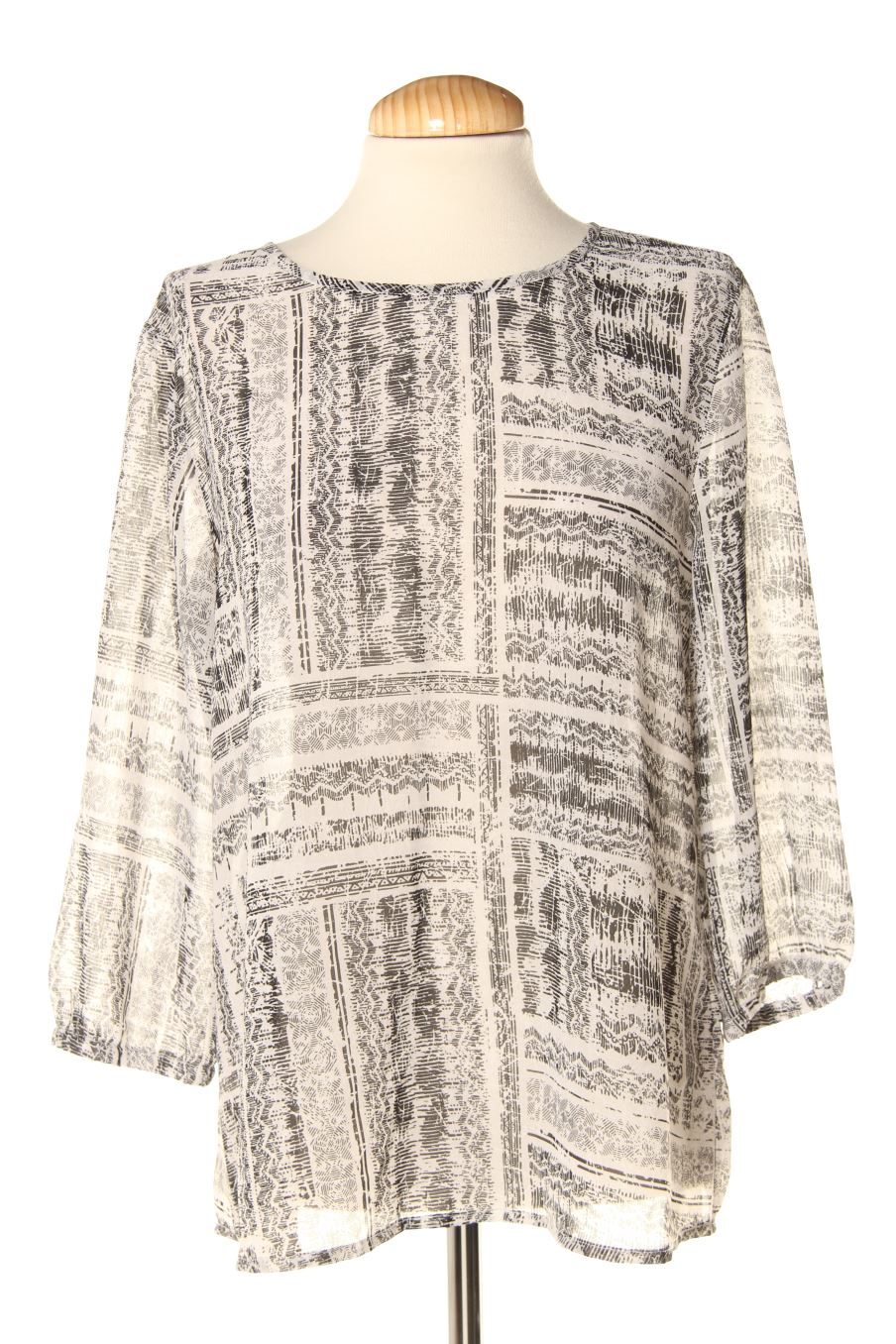 Blouse à manches longues Gina Benotti de la taille S, de couleur noir