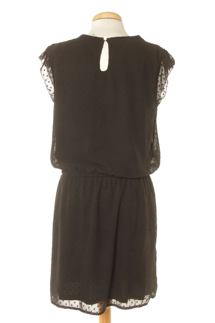 Einfaches Kleid von La Halle Größe 38, Farbe Schwarz, für