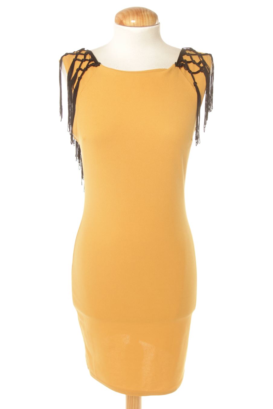 Vestito casual de PERCENTIL de la talla XS, de color senape