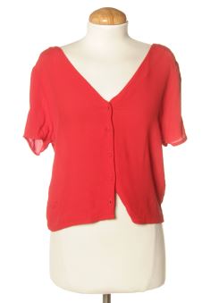 Kurzärmelige Bluse S Stradivarius, Foto 1 von 2