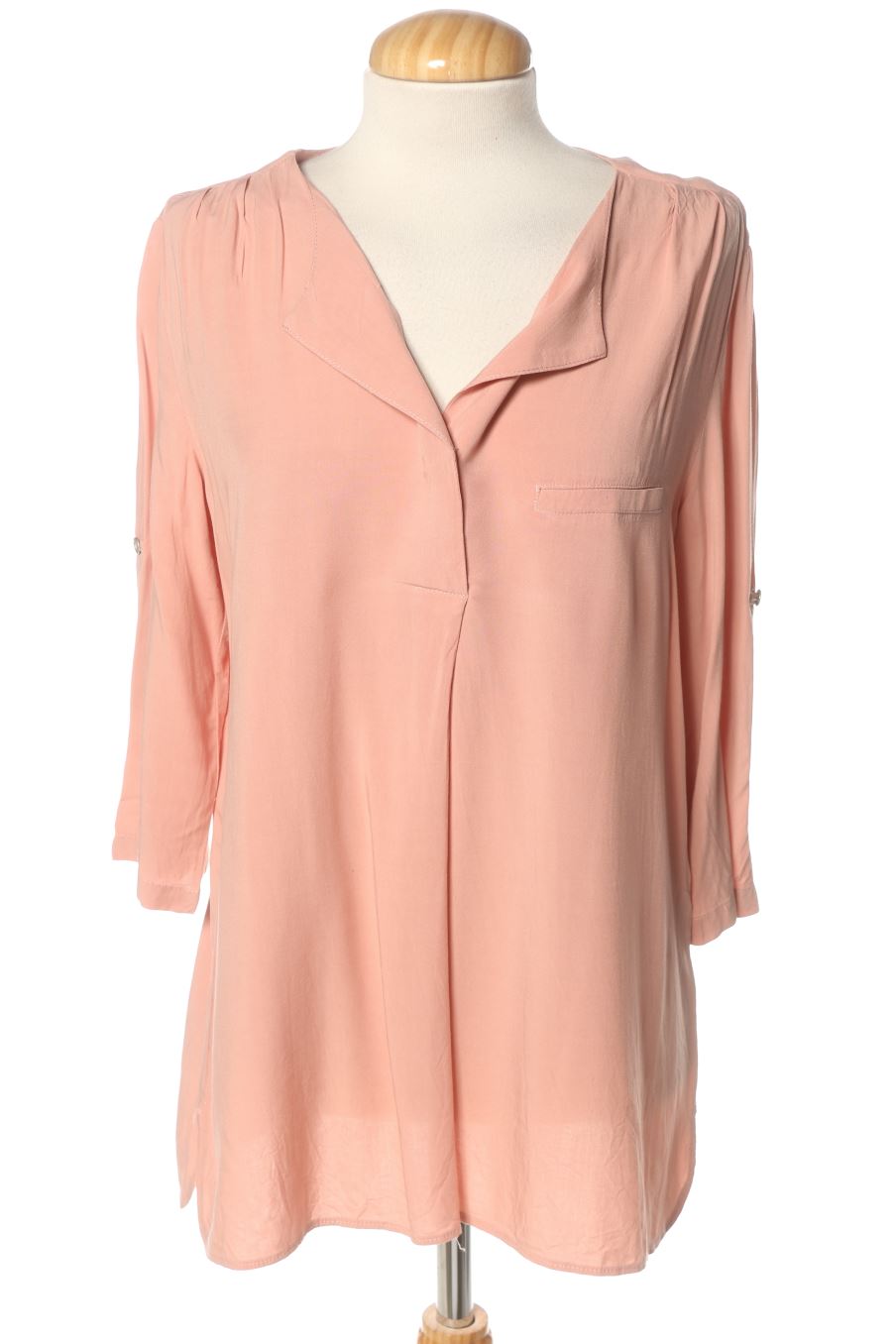Blusa de manga larga de PERCENTIL de la talla 38, de color rosa