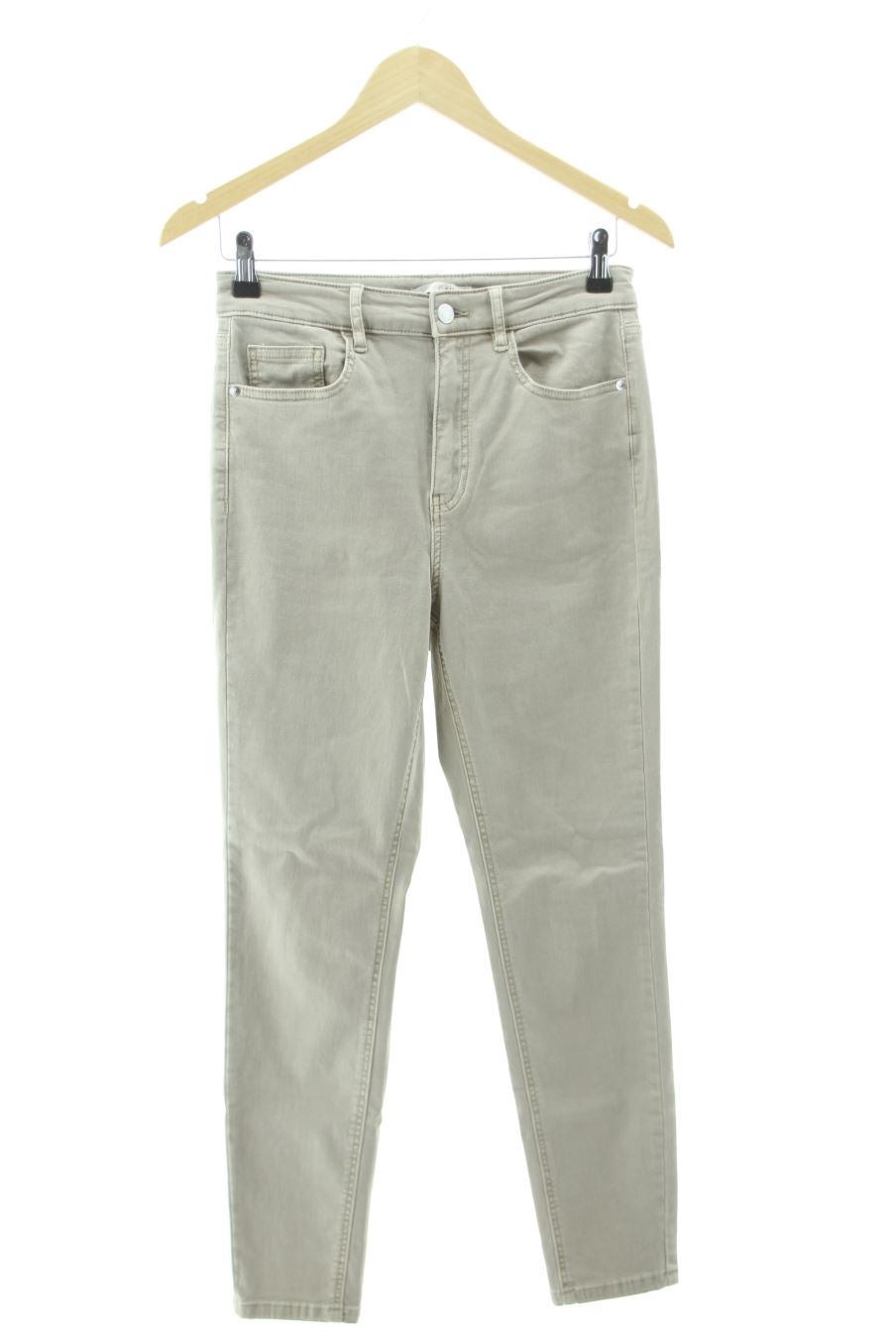 Jeans Camaieu de la taille 36, de couleur beige de denim