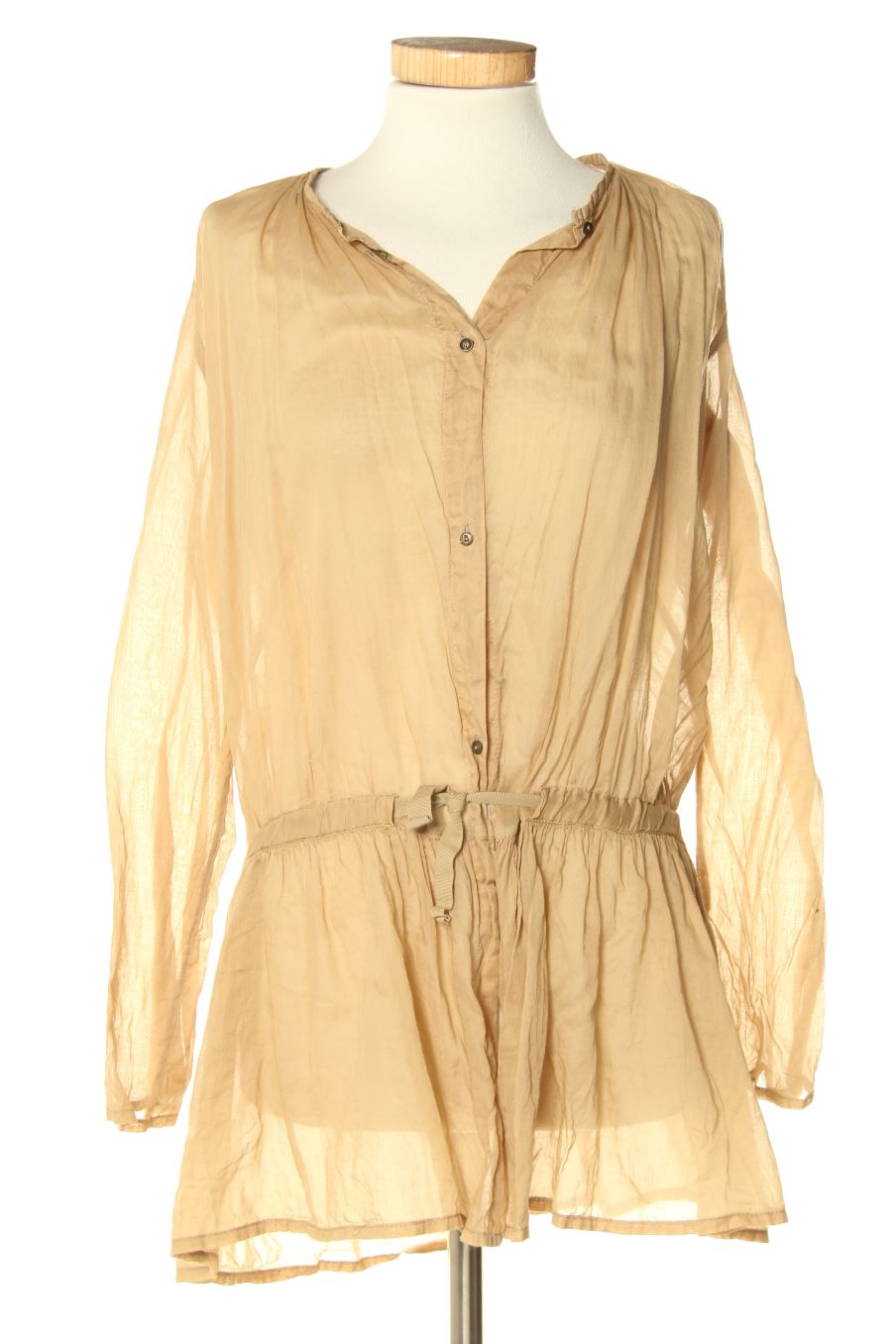 Blouse à manches longues Ikks de la taille S, de couleur marron