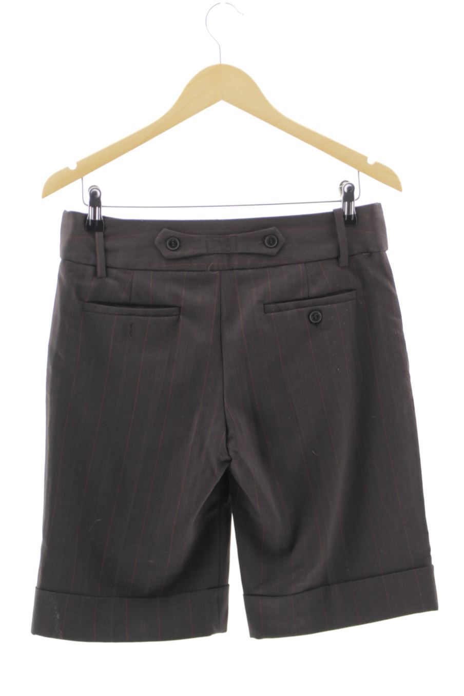 Pantalones cortos de Zara de la talla 38, de color rayas