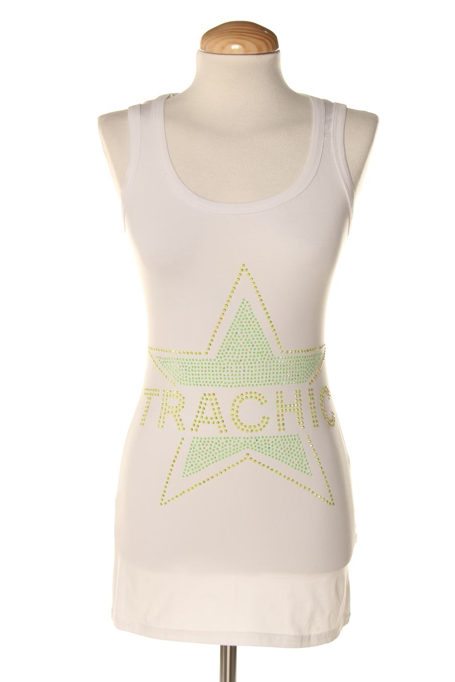 Maglietta senza maniche de Everis de la talla M, de color bianco