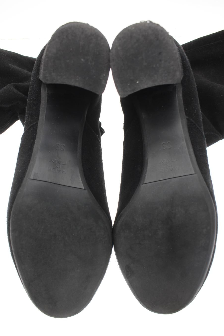 Botas de Angelo Bervicato de la talla 39, de color negro de