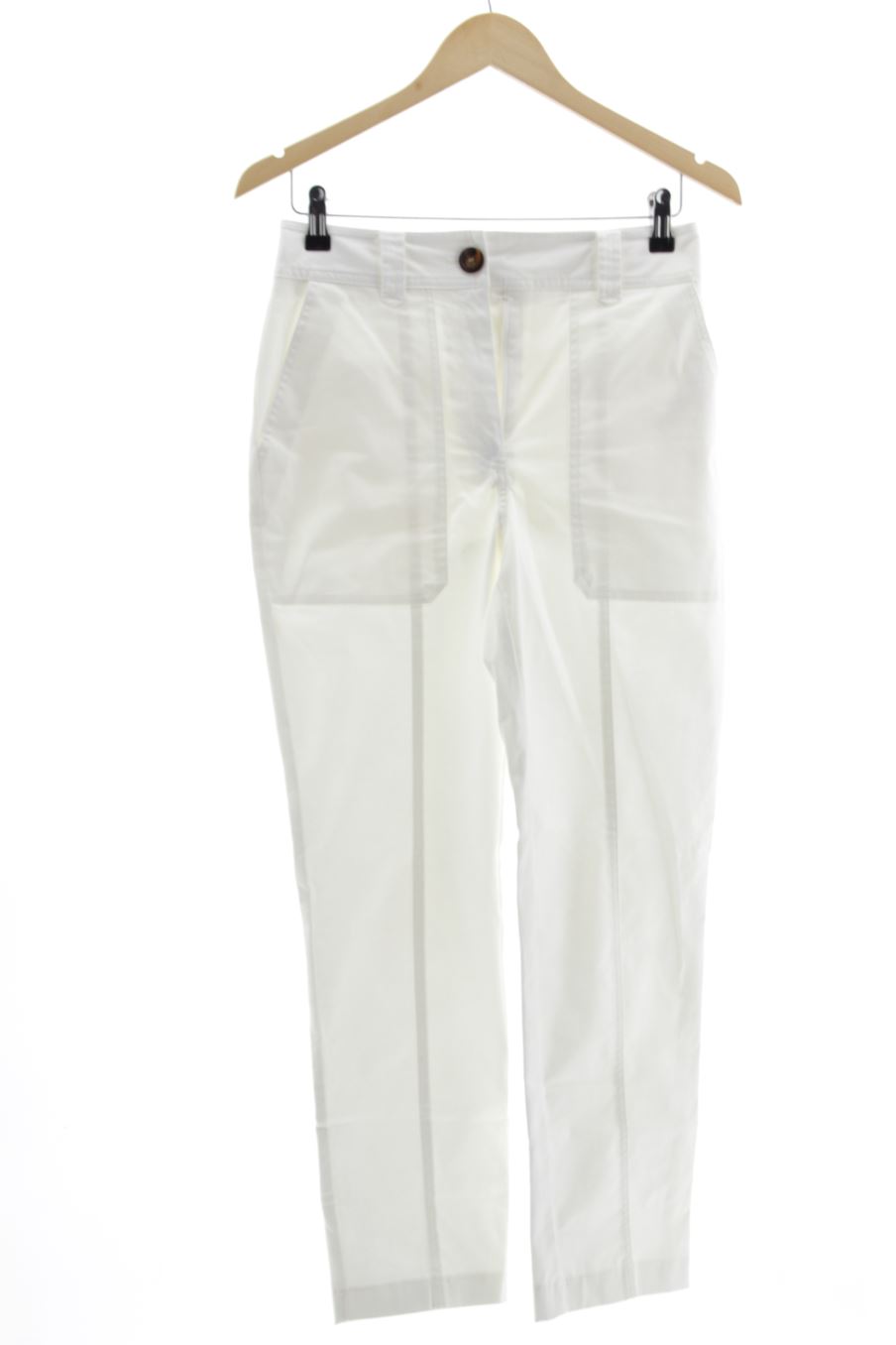 Pantalon Gallery de la taille 36, de couleur blanc