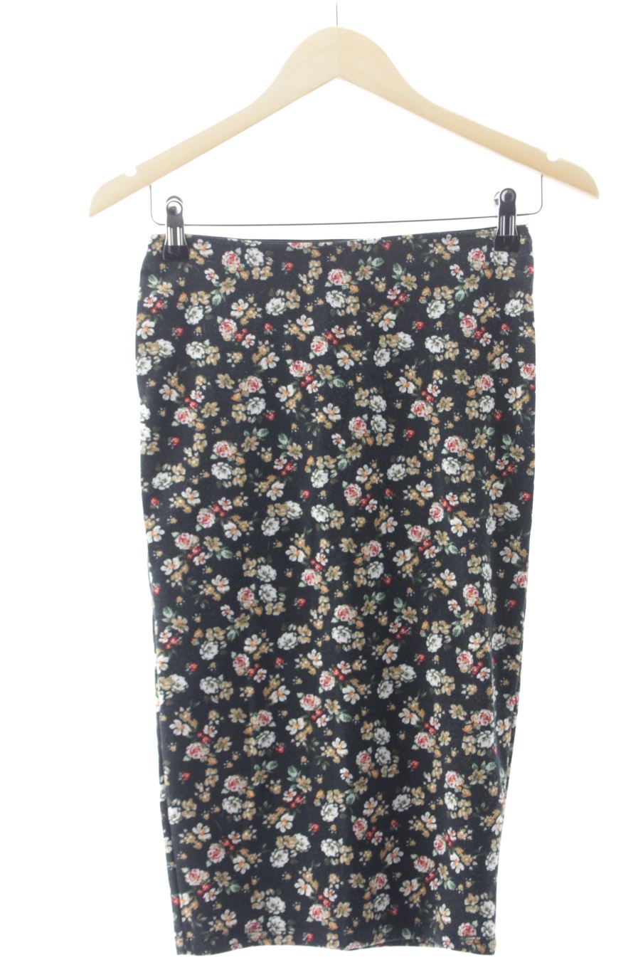 Jupe Pull & Bear de la taille M, de couleur fleurs